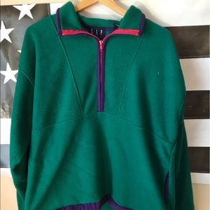 GAP Vintage Arctic Light Fleece Green/pink/purple